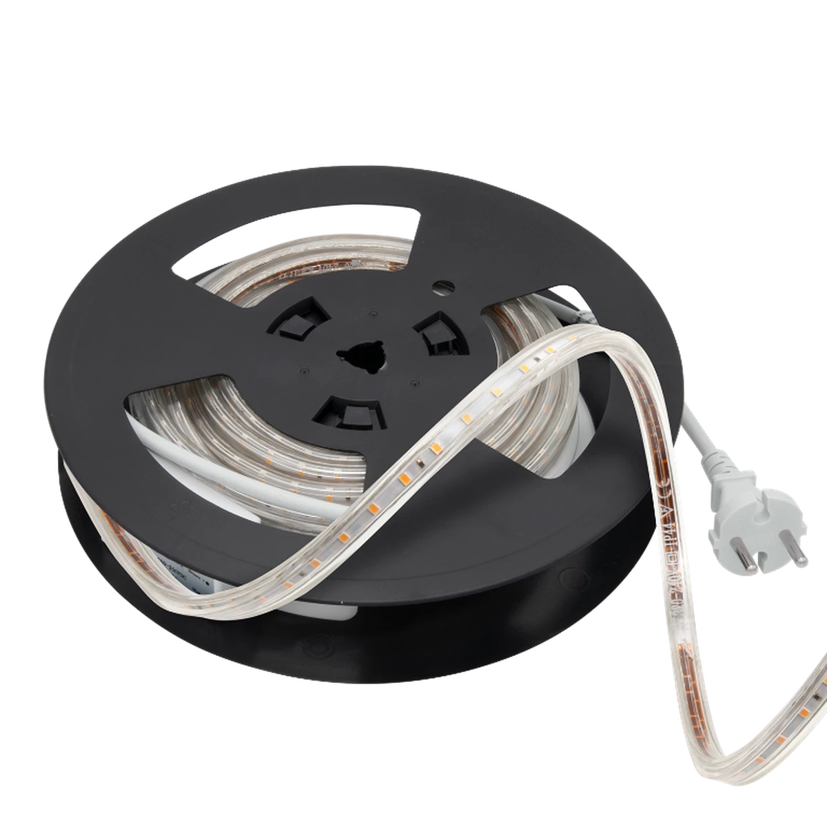 230V LED-Strip 9,2W 3000K IP65 Dimbar M/støpsel - 10 Meter 4 230V LED-Strip 9,2W 3000K IP65 Dimbar M/støpsel - 10 Meter - Bilde 2