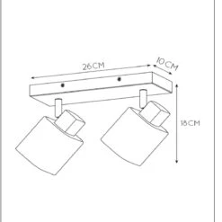 Alion Taklampe 2 - Røykfarget/Svart 9 Alion Taklampe 2 - Røykfarget/Svart -Lightup Butikk Alion Taklampe 2 RoykfargetSvart Taklamper Lucide LC179990230 4