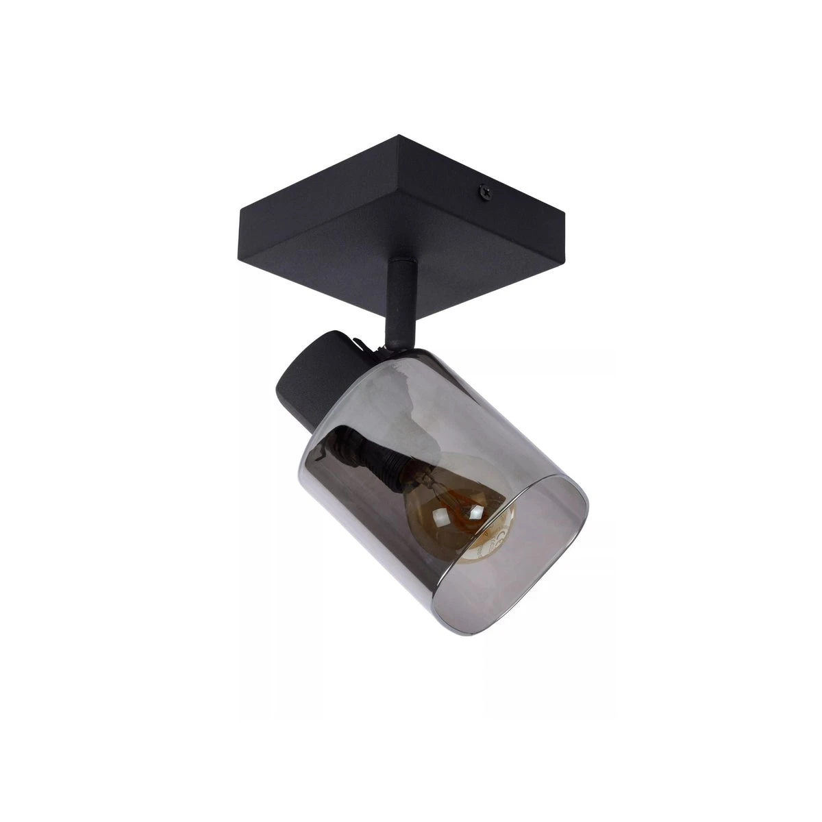 Alion Taklampe - Røykfarget/Svart 4 Alion Taklampe - Røykfarget/Svart - Bilde 2