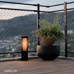 Nordlux Aludra 45 Pullert - Svart -Lightup Butikk Aludra 45 pullert Svart Utebelysning pullert Nordlux 2118028003 5