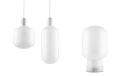 Normann Copenhagen Amp Pendel L - Hvit 7 Normann Copenhagen Amp Pendel L - Hvit -Lightup Butikk Amp pendel L Hvit Takpendler Normann Copenhagen 502074 3