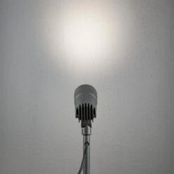 Konstsmide Andria Uplight Spyd High Power 9W IP54 - Antrasitt Grå -Lightup Butikk Andria uplight spyd high power 9W IP54 Antrasitt gra Utebelysning spyd Konstsmide 7860 370 5