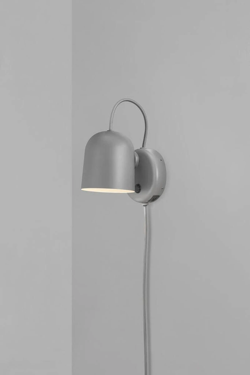 Angle Vegglampe Med USB - Grå 8 Angle Vegglampe Med USB - Grå - Bilde 6