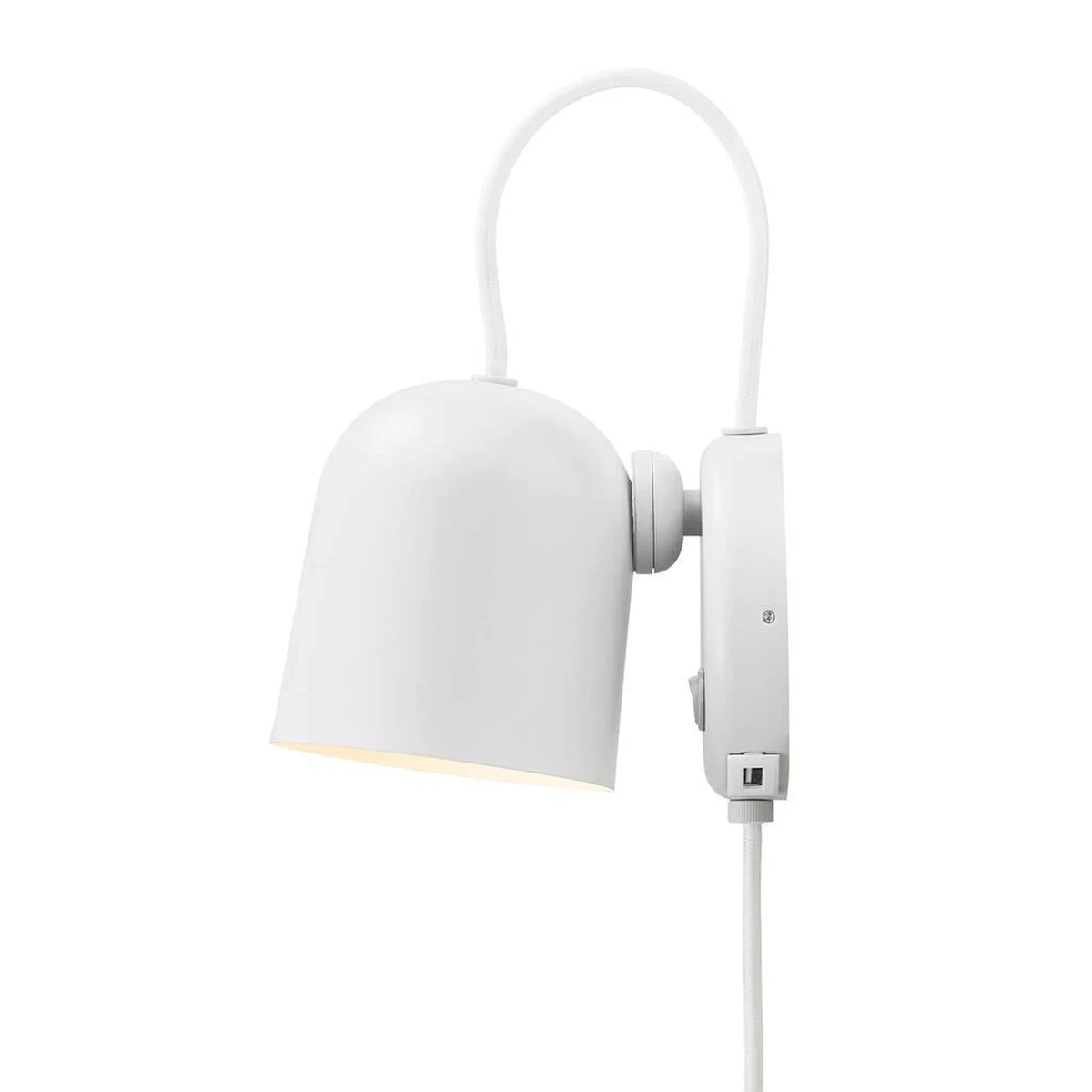 Angle Vegglampe Med USB - Hvit 8 Angle Vegglampe Med USB - Hvit - Bilde 6