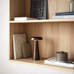 Arcello Bordlampe Oppladbar Inne Og Utendørsbruk IP54 - Brun Messingfarge