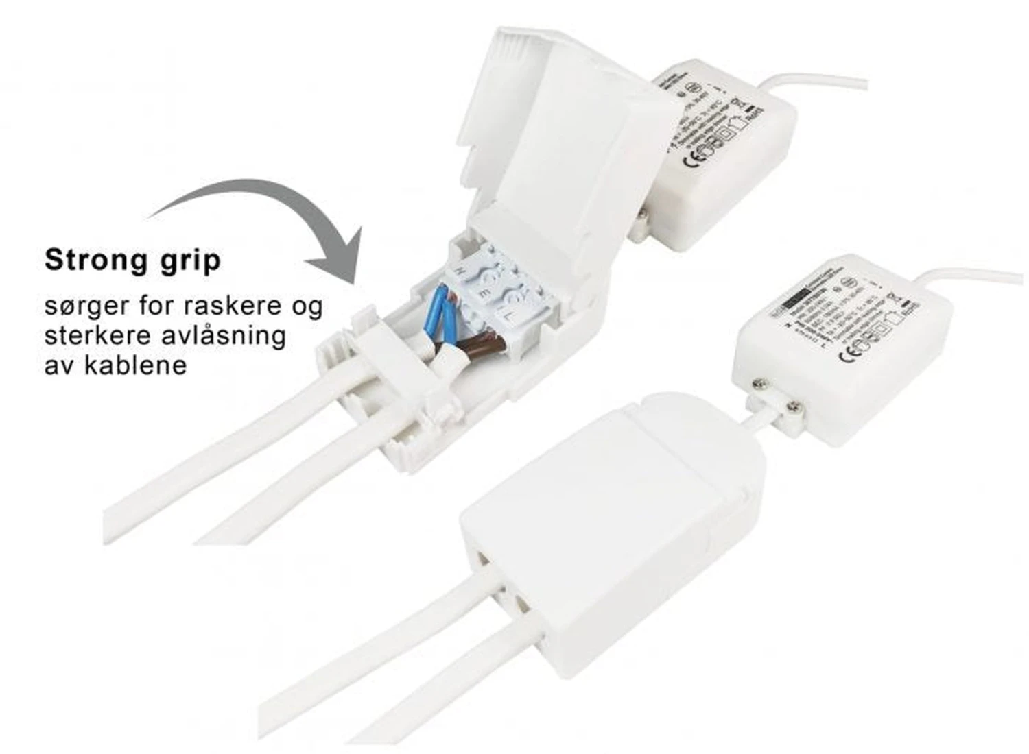 Aria D75 Lavtbyggende Downlight 7W 2700K IP44 M/flicker Free Dimbar Driver- Hvit 4 Aria D75 Lavtbyggende Downlight 7W 2700K IP44 M/flicker Free Dimbar Driver- Hvit - Bilde 2