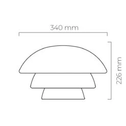 Arkivlampe 4006 Large - Grå - Stål -Lightup Butikk Arkivlampe 4006 Large Gra Stal Takpendler Hadeland Glassverk Hak HG340 4006 2233 Stal 3