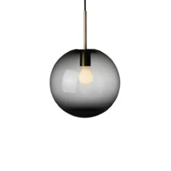 Arkivlampe 4014 25 Cm - Grå - Messing