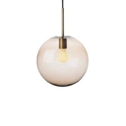 Arkivlampe 4014 25 Cm - Kakao - Messing
