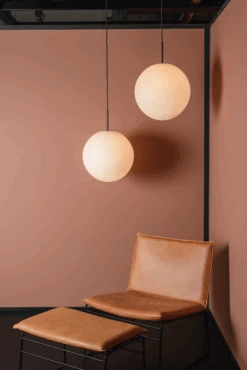 Arkivlampe 4014 40 Cm - Hvit - Messing