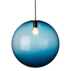 Arkivlampe 4014 50 Cm - Blå - Messing
