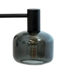 Arp Takpendel 6-lys - Svart/Røykfarget -Lightup Butikk Arp takpendel 6 lys SvartRoykfarget Takpendler Dyberg Larsen DL 9305 5