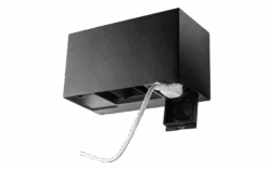 Artes Outlet 8W Vegglampe Opp/ned Lys IP44 2700 Kelvin Med 2 Stikkontakter - Dimbar