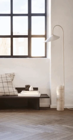 Ferm LIVING Arum Gulvlampe - Cashmere -Lightup Butikk Arum gulvlampe cashmere Gulvlamper Ferm Living Feg 110167693 4