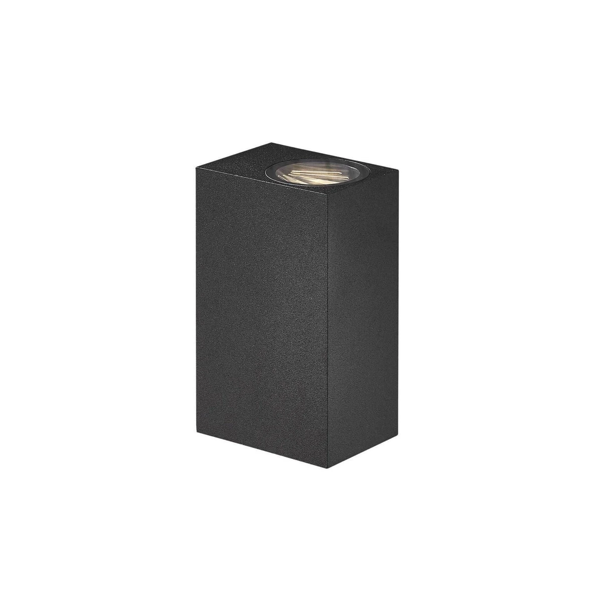 Nordlux Asbol Kubi Vegglampe Opp/ned Utendørs IP44 - Svart 4 Nordlux Asbol Kubi Vegglampe Opp/ned Utendørs IP44 - Svart - Bilde 2