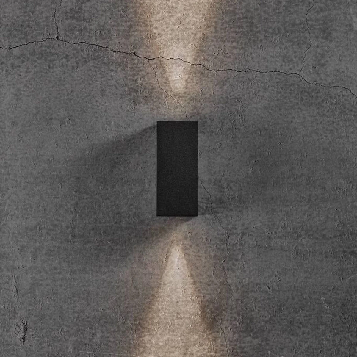 Nordlux Asbol Kubi Vegglampe Opp/ned Utendørs IP44 - Svart 5 Nordlux Asbol Kubi Vegglampe Opp/ned Utendørs IP44 - Svart - Bilde 3