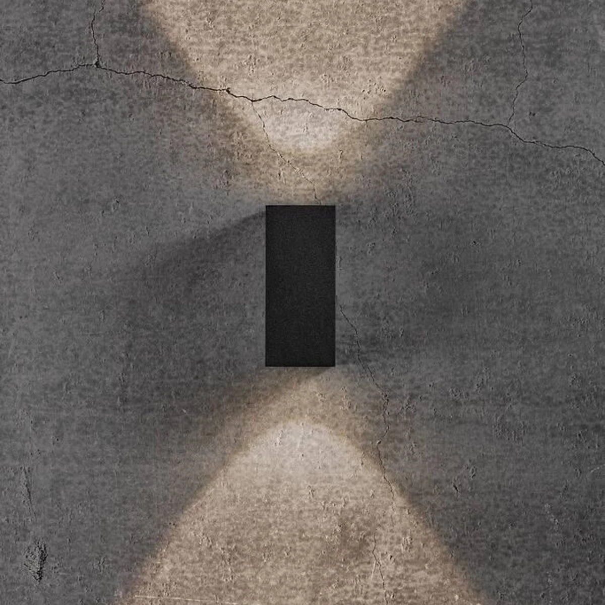 Nordlux Asbol Kubi Vegglampe Opp/ned Utendørs IP44 - Svart 6 Nordlux Asbol Kubi Vegglampe Opp/ned Utendørs IP44 - Svart - Bilde 4