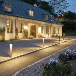 Asker 1314 Grafitt -Lightup Butikk Asker 1314 Grafitt Utebelysning pullert Norlys 3102469 3