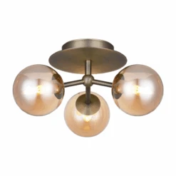 Atom Taklampe Trio - Amber