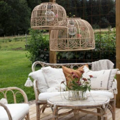 Globen Lighting Bali Skjerm 50 - Natur -Lightup Butikk Bali skjerm 50 Natur Taklamper Globen Lighting 174020 3