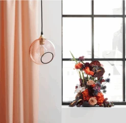 Ballroom Taklampe - Rosa