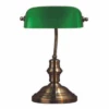 Markslöjd Bankers Bordlampe 42 Cm - Oksid/Grønn - Grønn