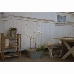 Star Trading Barlum Ring Utendørsdekorasjon 120 Cm 120 LED Varmhvit IP44 - Svart -Lightup Butikk Barlum ring utendorsdekorasjon 120 cm 120 LED varmhvit IP44 Svart Utebelysning Hagebelysning Star Trading 475 18 3