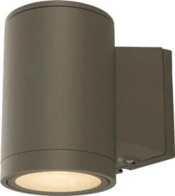 Basic Vegglampe Ned Utendørs IP54 - Antrasitt