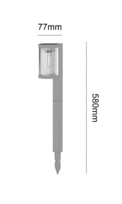 Beacon Solar Hagebelysning 1W 3000K IP65 - Solcelle -Lightup Butikk Beacon Solar hagebelysning 1W 3000K IP65 Solcelle Utebelysning Hagebelysning NorDesign 401321005 3