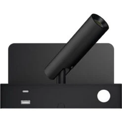 Bedside Vegglampe 3W 2700 Kelvin Med Trådløs Hurtig Lader Og USB A Og C -Lightup Butikk Bedside vegglampe 3W 2700 Kelvin med tradlos hurtig lader og USB A og C Vegglamper Aneta Lighting AP 3102579 4