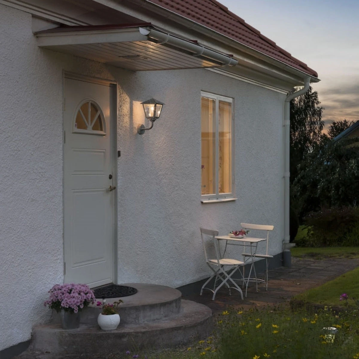 Konstsmide Benu Vegglampe Opp - Galvanisert 4 Konstsmide Benu Vegglampe Opp - Galvanisert - Bilde 2