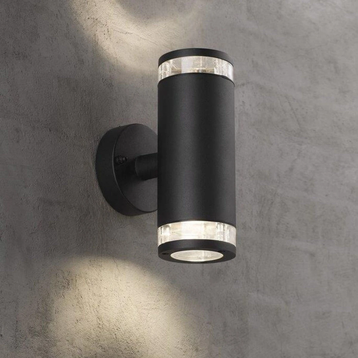 Nordlux Birk Vegglampe Utendørs Opp/ned - Svart 3 Nordlux Birk Vegglampe Utendørs Opp/ned - Svart