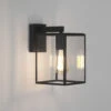 Box Lantern 270 Vegglampe Utendørs - Svart -Lightup Butikk Box Lantern 270 vegglampe utendors Svart Utebelysning vegg klassisk Astro Lighting Asg 1354003 1