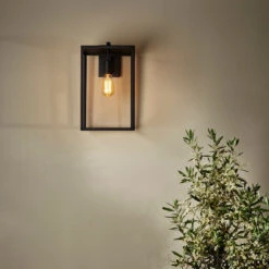 Box Lantern 450 Vegglampe Utendørs - Svart -Lightup Butikk Box Lantern 450 vegglampe utendors Svart Utebelysning vegg klassisk Astro Lighting 1354007 3