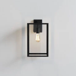 Box Lantern 450 Vegglampe Utendørs - Svart -Lightup Butikk Box Lantern 450 vegglampe utendors Svart Utebelysning vegg klassisk Astro Lighting 1354007 4