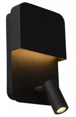 Boxer Vegglampe 10W 3000 Kelvin M/USB - Svart