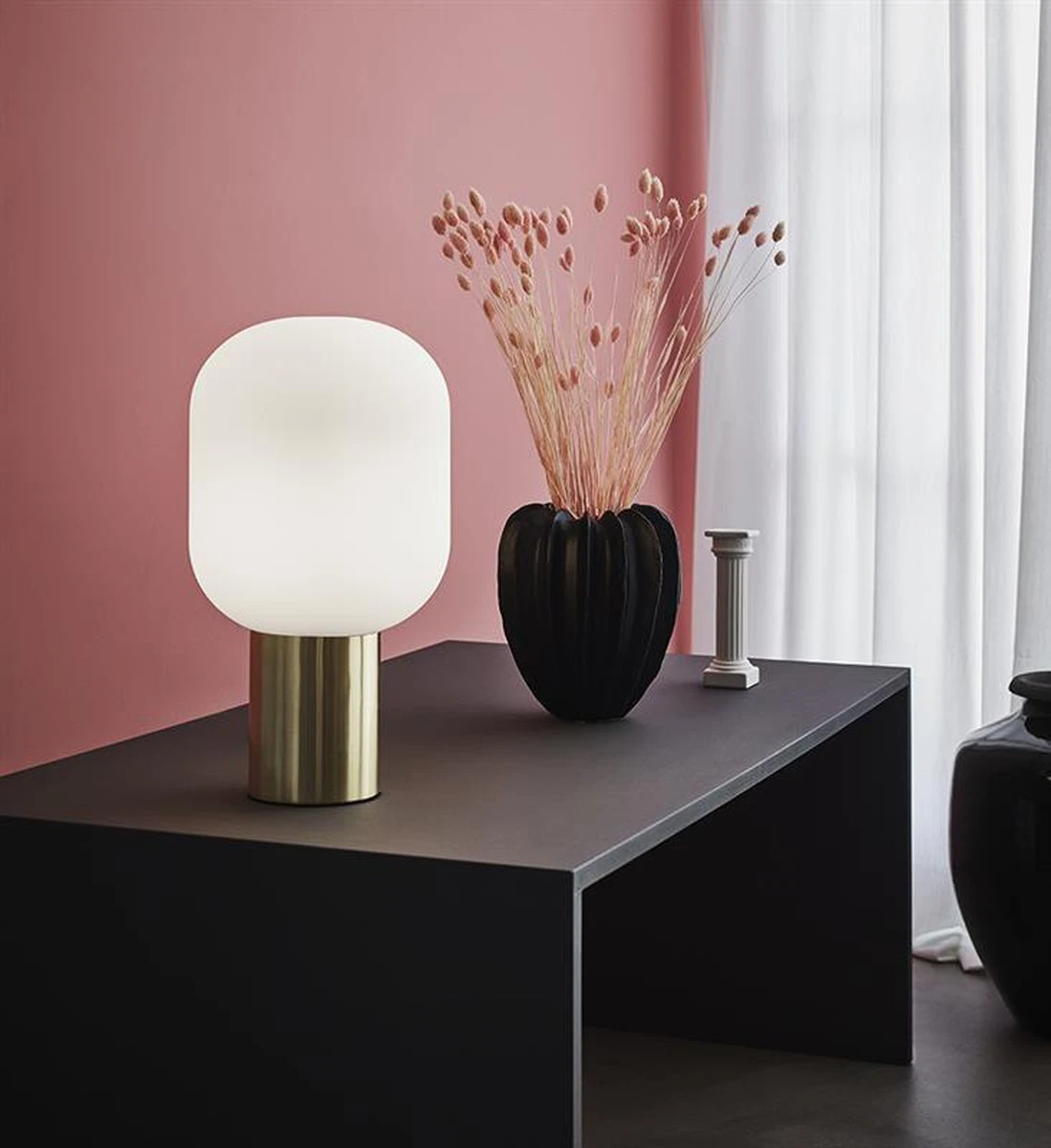 Markslöjd Brooklyn Bordlampe Messing/Opalhvit - Messing / Opal 5 Markslöjd Brooklyn Bordlampe Messing/Opalhvit - Messing / Opal - Bilde 3