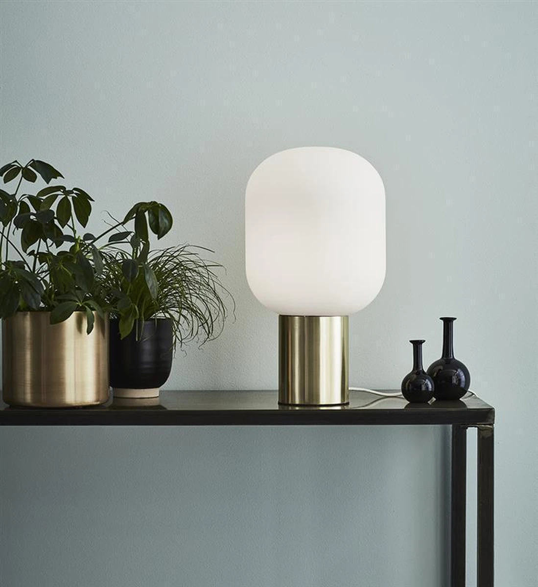 Markslöjd Brooklyn Bordlampe Messing/Opalhvit - Messing / Opal 6 Markslöjd Brooklyn Bordlampe Messing/Opalhvit - Messing / Opal - Bilde 4