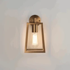 Calvi Vegglampe - Antikk Messing