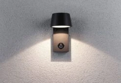 Paulmann Capea Vegglampe Utendørs IP44 6W 3000 Kelvin - Sensor -Lightup Butikk Capea vegglampe utendors IP44 6W 3000 Kelvin Sensor Utebelysning vegg opp og ned Paulmann Pl 94453 3