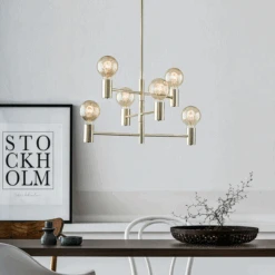 Markslöjd Capital Pendel - Messing - Messing -Lightup Butikk Capital pendel Messing Messing Takpendler Markslojd Mrk 106418 3