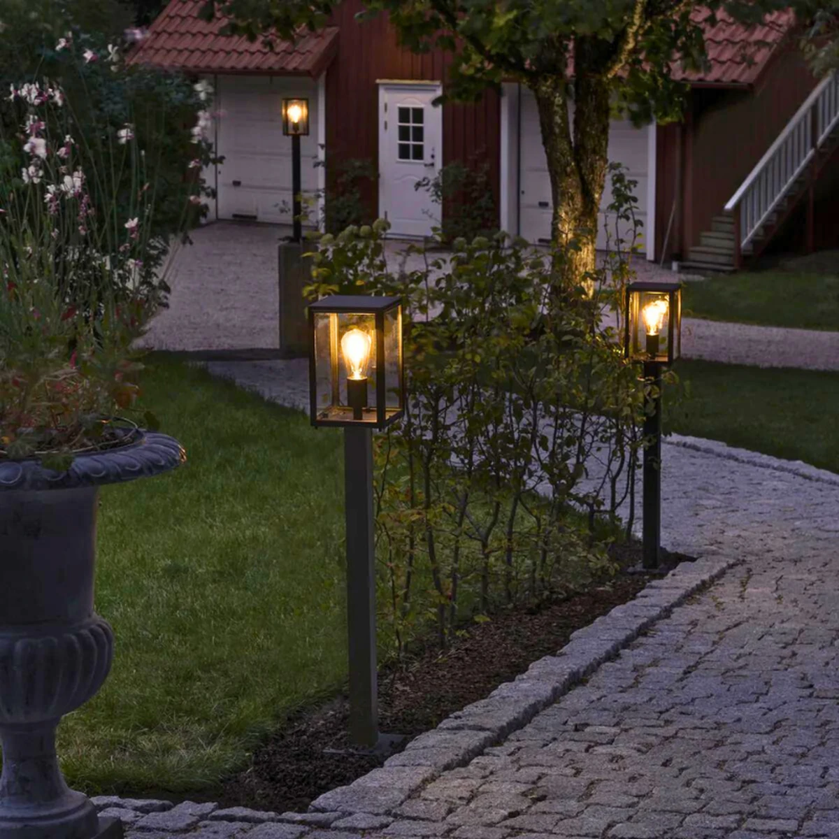 Konstsmide Carpi Stolpe Utendørs 100 Cm IP44 - Svart 3 Konstsmide Carpi Stolpe Utendørs 100 Cm IP44 - Svart