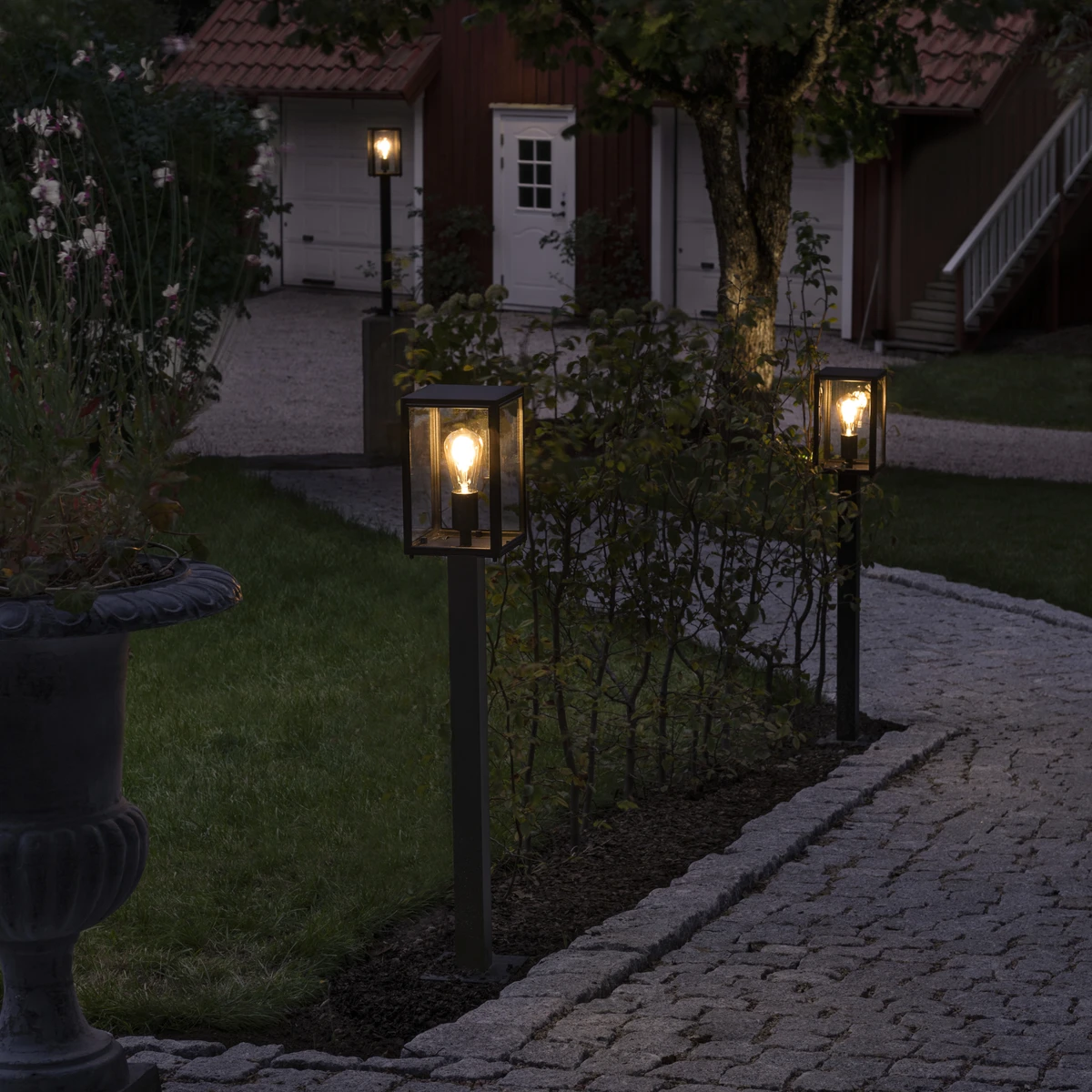 Konstsmide Carpi Stolpe Utendørs 100 Cm IP44 - Svart 5 Konstsmide Carpi Stolpe Utendørs 100 Cm IP44 - Svart - Bilde 3