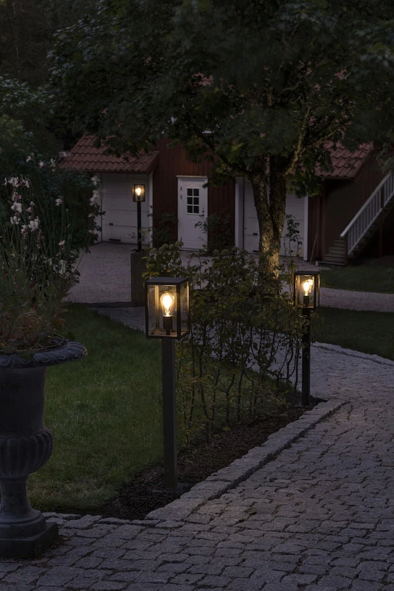 Konstsmide Carpi Stolpe Utendørs 100 Cm IP44 - Svart 6 Konstsmide Carpi Stolpe Utendørs 100 Cm IP44 - Svart - Bilde 4