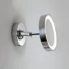 Catena Sminkespeil 12,4W LED 3000K 5x Forstørring IP44 - Polert Krom