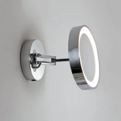 Catena Sminkespeil 12,4W LED 3000K 5x Forstørring IP44 - Polert Krom