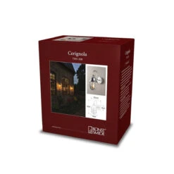 Konstsmide Cerignola Vegglampe IP44 - Galvanisert Stål -Lightup Butikk Cerignola vegglampe IP44 Galvanisert stal Utebelysning vegg klassisk Konstsmide 7351 320 4