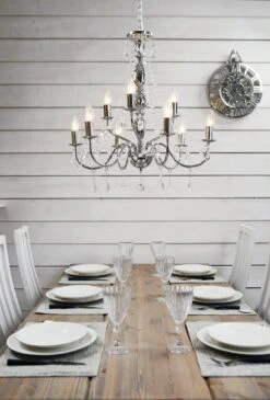 Chateau 9 Lysekrone -Lightup Butikk Chateau 9 lysekrone Lysekroner Aneta Lighting 65125 20 3