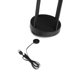 Konstsmide Chieti Lanterne Bord/gulv 25 Cm IP54 Oppladbar - Svart -Lightup Butikk Chieti lanterne bordgulv 25 cm IP54 oppladbar Svart Utebelysning Hagebelysning Konstsmide 7821 750 4