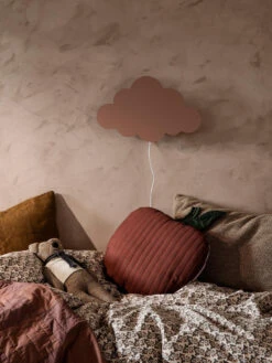 Ferm LIVING Cloud / Sky Vegglampe - Rosa